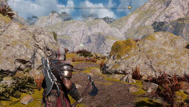God of War Ragarok - Cuervo de Odín #12 en isla de Alberich