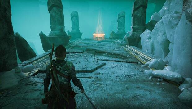 God of War Ragnarok - Cofres legendarios de Helheim: cofre legendario #2 en Muelles de Vadgelmir