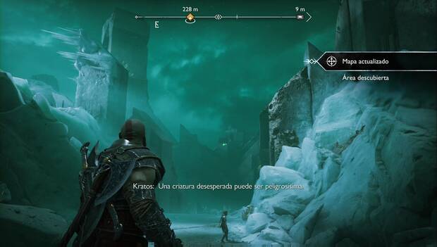 God of War Ragnarok - Cuervos de Odín en Helheim: cuervo de odín #1 en Helgrind