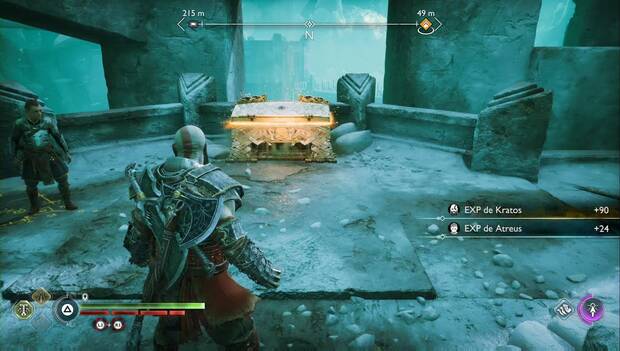 God of War Ragnarok - Cofre legendario #3 en Helheim