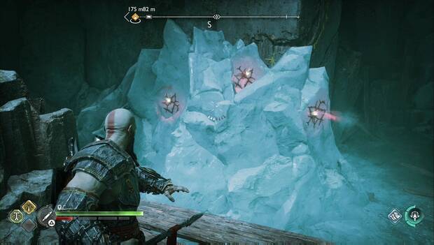 God of War Ragnarok - Reencuentro: grietas en el bloque de hielo