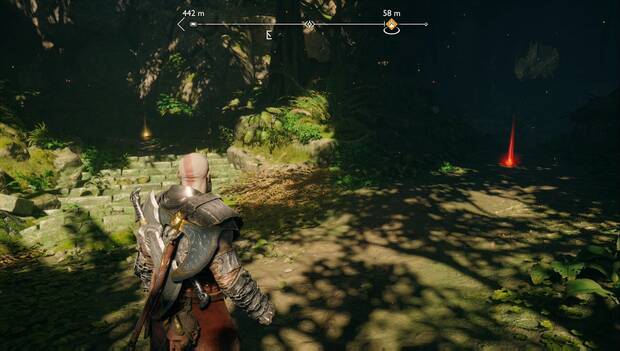 God of War Ragnarok - Objetos de Saber en Bosque oriental de Barri: ubicación de La promesa de los aesir