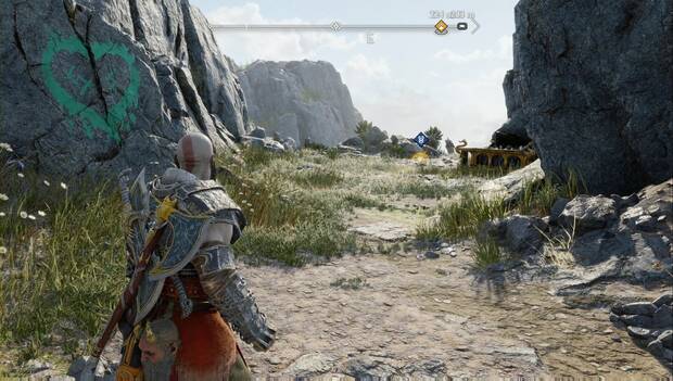 God of War Ragarok - A través de los reinos: ubicación de la dentefruta