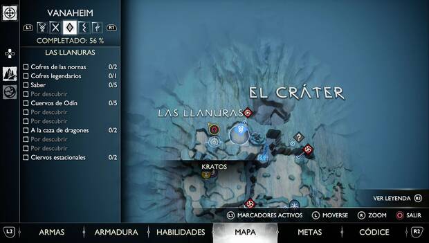 God of War Ragnarok - Ubicación de Vali, el guardián del juramento