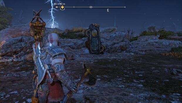 God of War Ragnarok - Ubicación del monolito Estupidez en Las llanuras