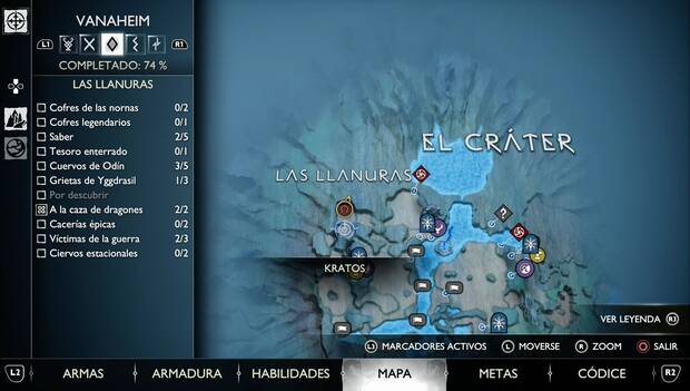 God of War Ragnarok - Objetos de saber en Las llanuras: ubicación del monolito Disculpa