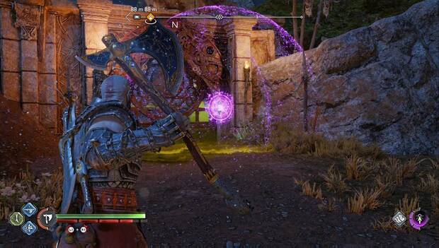 God of War Ragnarok - Objetos de saber en Las llanuras: ortón con una esfera de sello