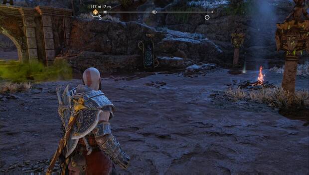 God of War Ragnarok - Objetos de saber en Las llanuras: ubicación del monolito Disculpa