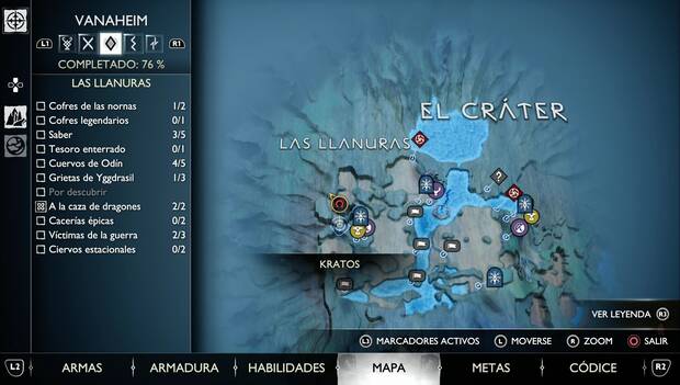God of War Ragnarok - El pergamino: punto donde activar la misión