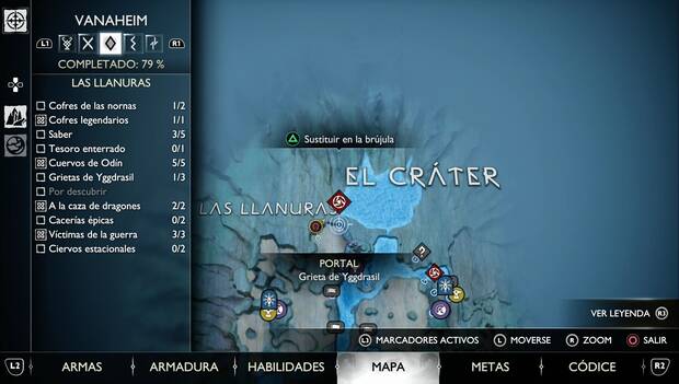 God of War Ragnarok - Grieta de yggdrasil #3 en Las Llanuras