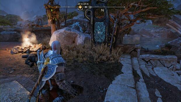 God of War Ragnarok - Monolito Seidr en Las llanuras