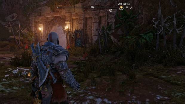 God of War Ragnarok - Objetos de saber en Los sumideros: ubicación del monolito Todo tiene un fin