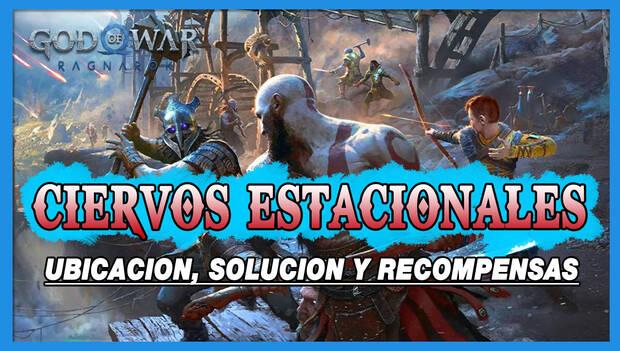 God of War Ragarok - Los ciervos estacionales
