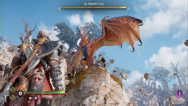 God of War Ragnarok - Dragón de piedra: El Perpetuo