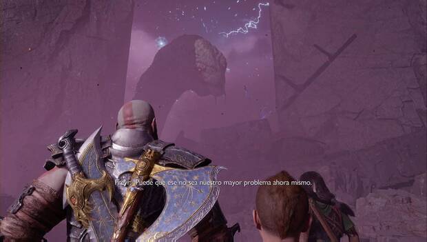 God of War Ragnarok - Los reinos en guerra: Thor y Jormungandr se enfrentan