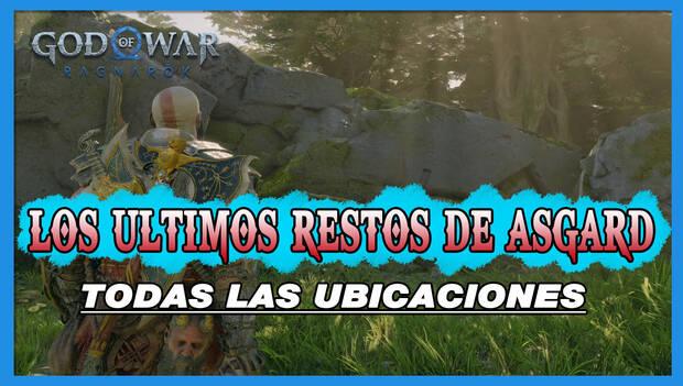 God of War Ragnarok - Portada de Los últimos restos de Asgard