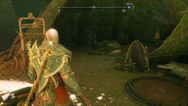 God of War Ragnarok - Birgir en el campamento