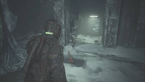 The Callisto Protocol - Perdido: Jacob camina entre la tormenta de nieve