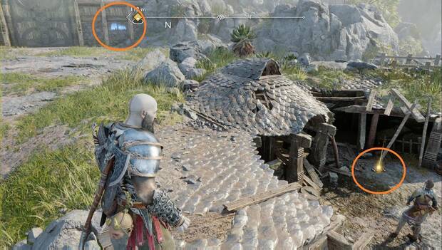 God of War Ragnarok: Objetos de saber de Svartalfheim: ubicación de La Forja y Estimado supervisor en el campamento de La Forja