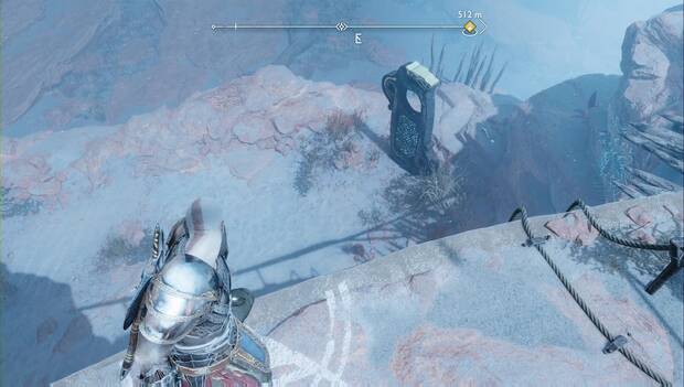 God of War Ragnarok - Objetos de saber en Alfheim: ubicación del monolito El desierto vivo