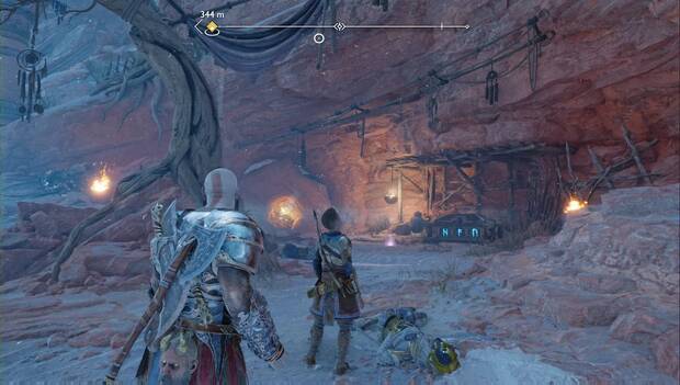 God of War Ragnarok: Cofres de las noras en El Strönd: cofre de las nornas #2 en El Strönd