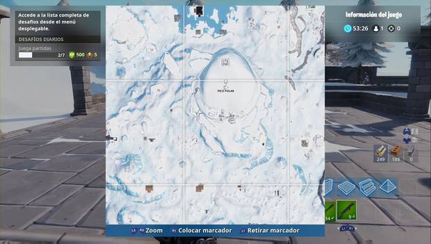Fortnite Battle Royale - Localización del Pico Polar