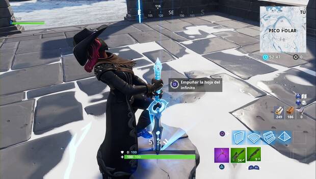 Fortnite Battle Royale: Hoja del Infinito