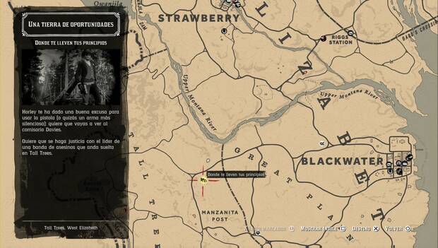 Red Dead Online - Donde te lleven tus principios: Misión principal