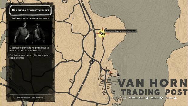 Red Dead Online - Sumamente ilegal y sumamente moral: misión principal