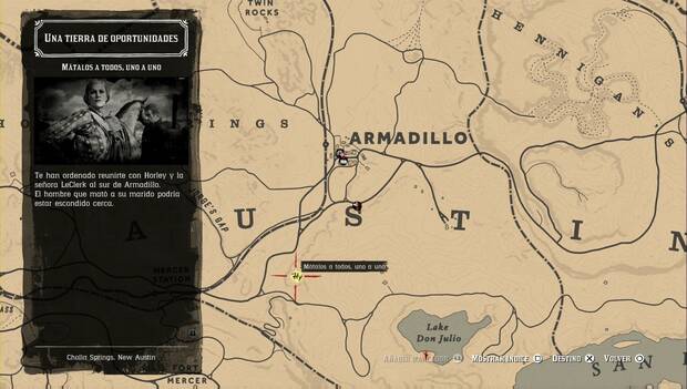 Red Dead Online - Mátalos a todos, uno a uno: misión principal