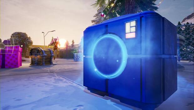 Fortnite Battle Royale - Contenedores de espadas láser