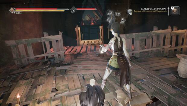 Ashen - Criatura lóbrega: zona por la que seguir al norte
