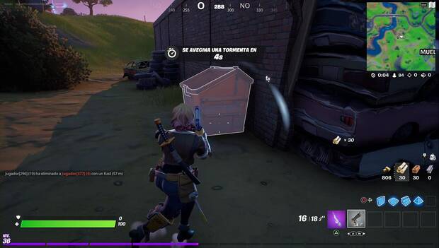 Desafío Fortnite - Encuentra piezas de coche: pieza 2