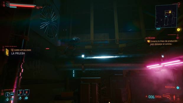 Cyberpunk 2077 - La prueba: huye de la zona