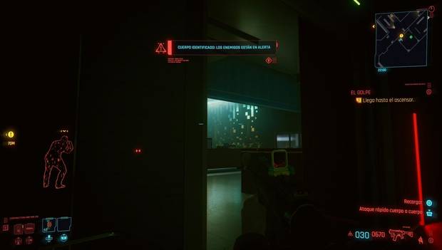 Cyberpunk 2077 - El Golpe: huida del hotel