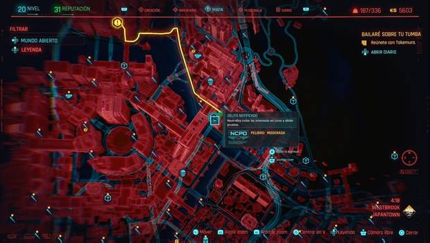 Cyberpunk 2077 - Delito #03 de Westbrook