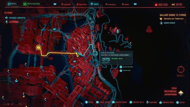 Cyberpunk 2077 - Asalto 14 en Westbrook
