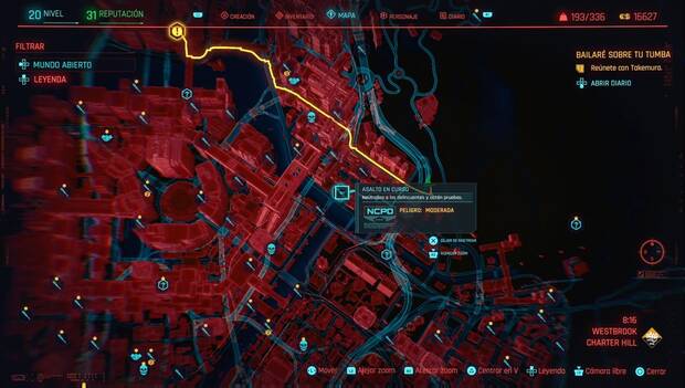 Cyberpunk 2077 - Asalto 4 en Westbrook