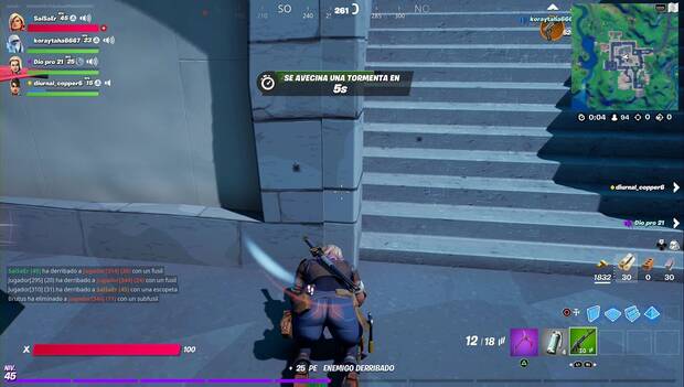 Fortnite - Reanimar compañeros