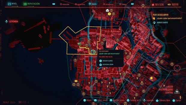 Cyberpunk 2077 - Un asesino incómodo: ubicación de la misión