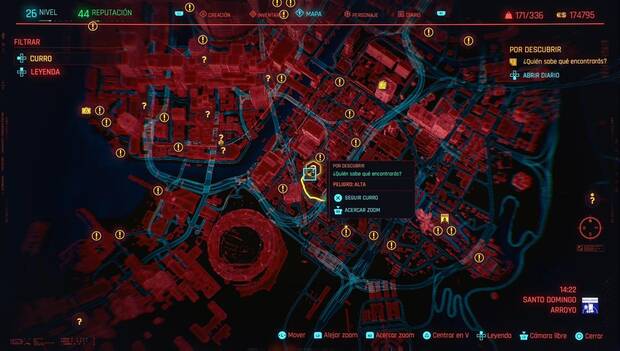Cyberpunk 2077 - Indemnización por despido: ubicación de la misión