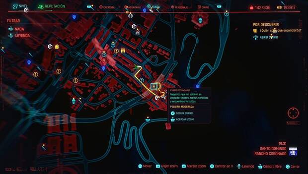 Cyberpunk 2077 - Me colé en una fiesta: ubicación de la misión