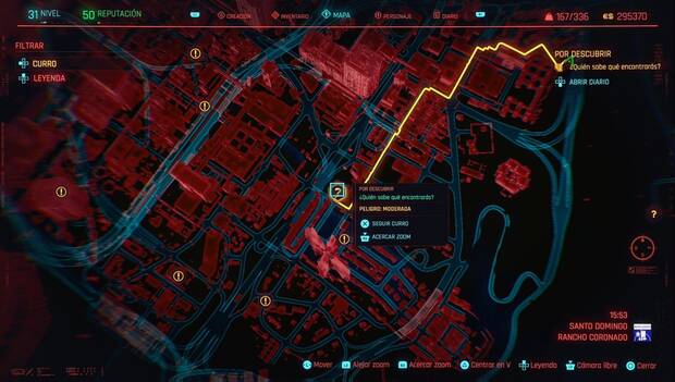 Cyberpunk 2077 - El sindicato contraataca: ubicación de la misión