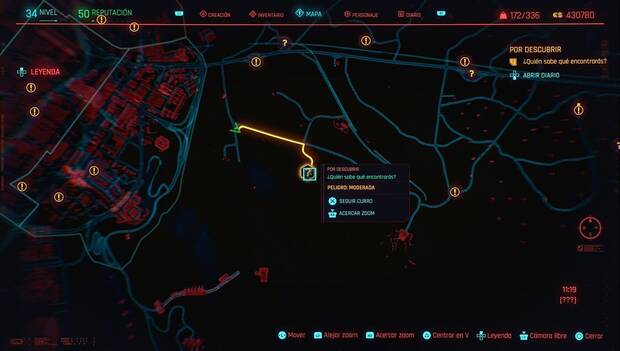 Cyberpunk 2077 - Sin fixers: ubicación de la misión