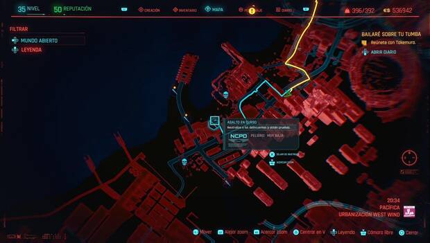 Cyberpunk 2077 - Asalto 4 en Pacifica