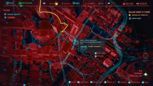Cyberpunk 2077 - Crimen organizado 2 en Heywood