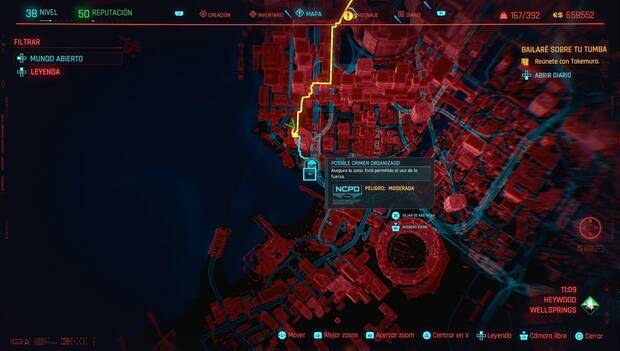 Cyberpunk 2077 - Crimen organizado 3 en Heywood