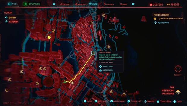 Cyberpunk 2077 - Aire: ubicación de la misión