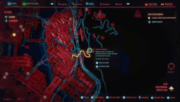 Cyberpunk 2077 - Mi tierra: ubicación de la misión
