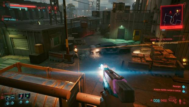 Cyberpunk 2077 - Carne pa'la picadora: acaba con los enemigos